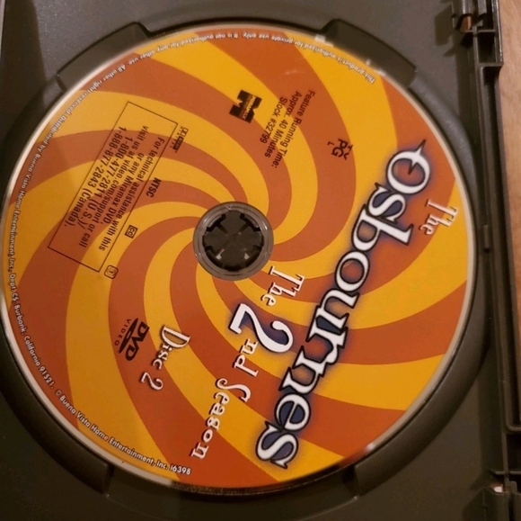 The Osbournes - The Second Season (DVD, 2003) OZZY OSBOURNE RARE OOP - Picture 3 of 4